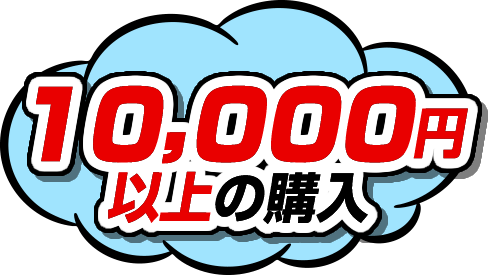 10,000円以上の購入